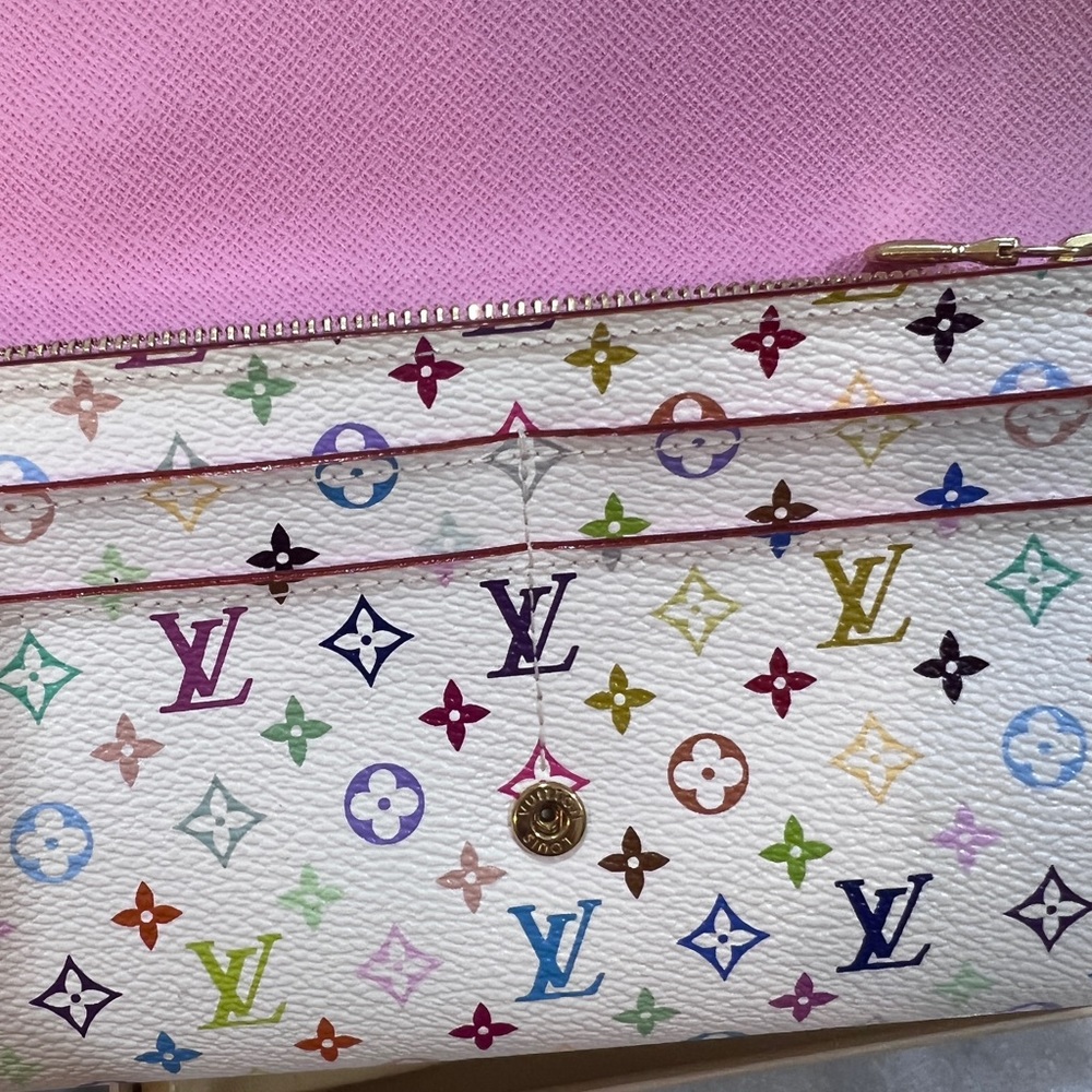 Authentic Louis Vuitton Multi Color Long Wallet - Picture 3 of 12
